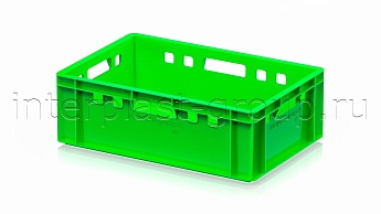 Ящик для мяса и колбасных изделий Е-2 светло-зеленый в Южно-Сахалинске