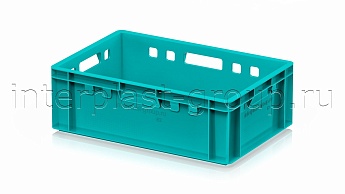 Ящик для мяса и колбасных изделий Е-2 бирюзовый в Южно-Сахалинске