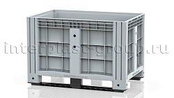 Контейнер iBox сплошной на полозьях