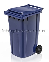 Контейнер для мусора 240 л синий облегченный 240 синий в Южно-Сахалинске