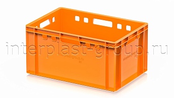 Ящик для мяса и колбасных изделий Е-3 оранжевый в Южно-Сахалинске