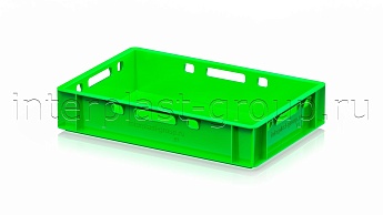 Ящик для мяса и колбасных изделий Е-1 светло-зеленый в Южно-Сахалинске