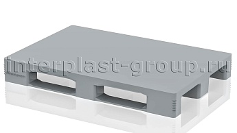 Поддон пластиковый гигиенический V1 (без бортика) серый в Южно-Сахалинске