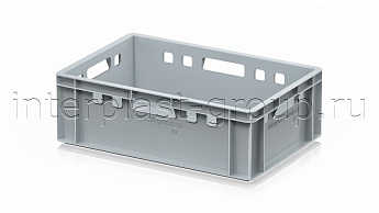 Ящик для мяса и колбасных изделий Е-2 серый в Южно-Сахалинске