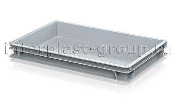 Ящик для полуфабрикатов сплошной серый в Южно-Сахалинске