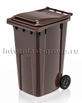 Контейнер для мусора 240 л коричневый облегченный 240 зеленый в Южно-Сахалинске Контейнер для мусора 240 л коричневый облегченный 240 зеленый в Южно-Сахалинске