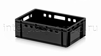 Ящик для мяса и колбасных изделий Е-2 черный в Южно-Сахалинске