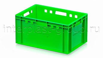 Ящик для мяса и колбасных изделий Е-3 светло-зеленый в Южно-Сахалинске