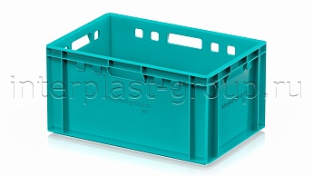 Ящик для мяса и колбасных изделий Е-3 бирюзовый в Южно-Сахалинске