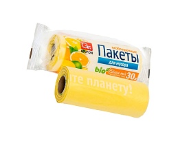 Мешки для мусора 35 л, ароматизированные, желтые, в рулоне 20 шт., ПНД, 12 мкм, 560х530 мм, GRIFON Цитрусовый Микс, 100-033 в Южно-Сахалинске Мешки для мусора 35 л, ароматизированные, желтые, в рулоне 20 шт., ПНД, 12 мкм, 560х530 мм, GRIFON Цитрусовый Микс, 100-033 в Южно-Сахалинске