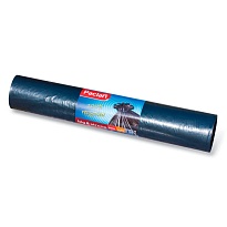Мешки для мусора 240 л, черные, в рулоне 20 шт., ПВД 35 мкм, 1400х900 мм, PACLAN Big&Strong, 600823 в Южно-Сахалинске