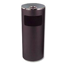 Урна металлическая с пепельницей, Титан, 29 л, черная, оцинкованная сталь в Южно-Сахалинске Урна металлическая с пепельницей, Титан, 29 л, черная, оцинкованная сталь в Южно-Сахалинске