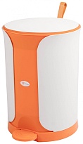 Контейнер для мусора Sтилъ с педалью 18 л оранжевый 18 оранжевый в Южно-Сахалинске