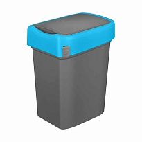 Контейнер для мусора Smart Bin 10 л (синий) 10 синий в Южно-Сахалинске Контейнер для мусора Smart Bin 10 л (синий) 10 синий в Южно-Сахалинске