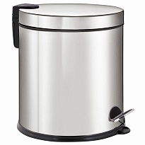 Ведро-контейнер для мусора урна с педалью LAIMA Classic Plus, 20 л, зеркальное в Южно-Сахалинске