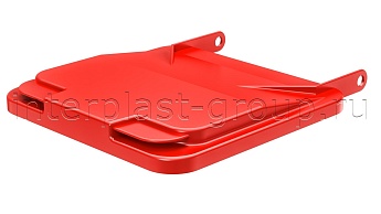 Комплект крышки для контейнера 120 л. красная  красный в Южно-Сахалинске