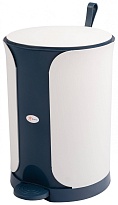 Контейнер для мусора Sтилъ с педалью 18 л синий 18 синий в Южно-Сахалинске