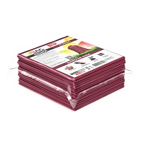 Мешки для мусора 160 л, бордовые, в пачке 10 шт., ПВД, 40 мкм, 900х1100 мм, i-Bag в Южно-Сахалинске