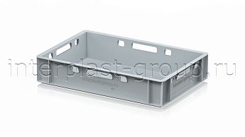 Ящик для мяса и колбасных изделий Е-1 серый в Южно-Сахалинске