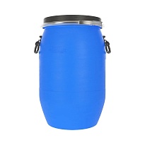 Бочка пластиковая 65 л с хомутом в Южно-Сахалинске